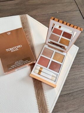 Tom Ford Soleil Eyeshadow Quad — Bronze, Gold & Warm Brown Tones